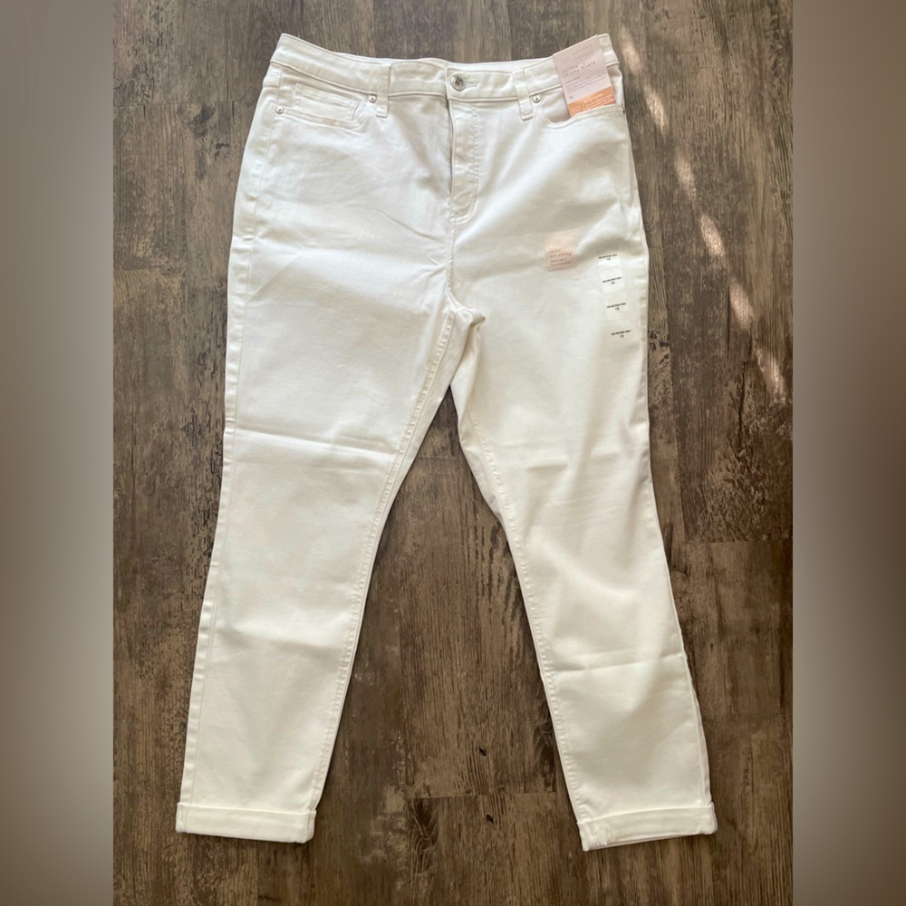 High Rise Skinny Ankle Plus Size Jeans